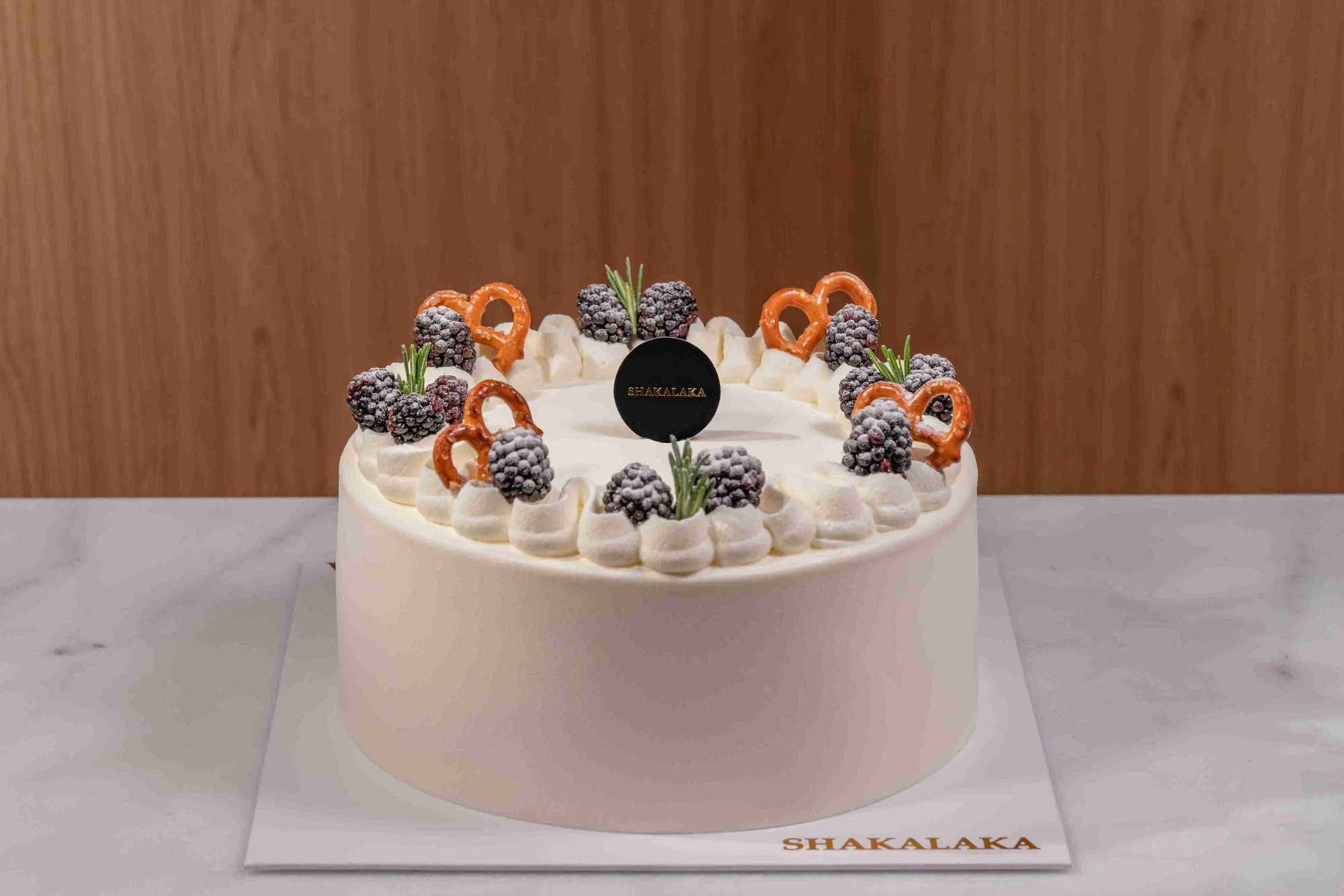 Blackberry Cream Cheese Cake
