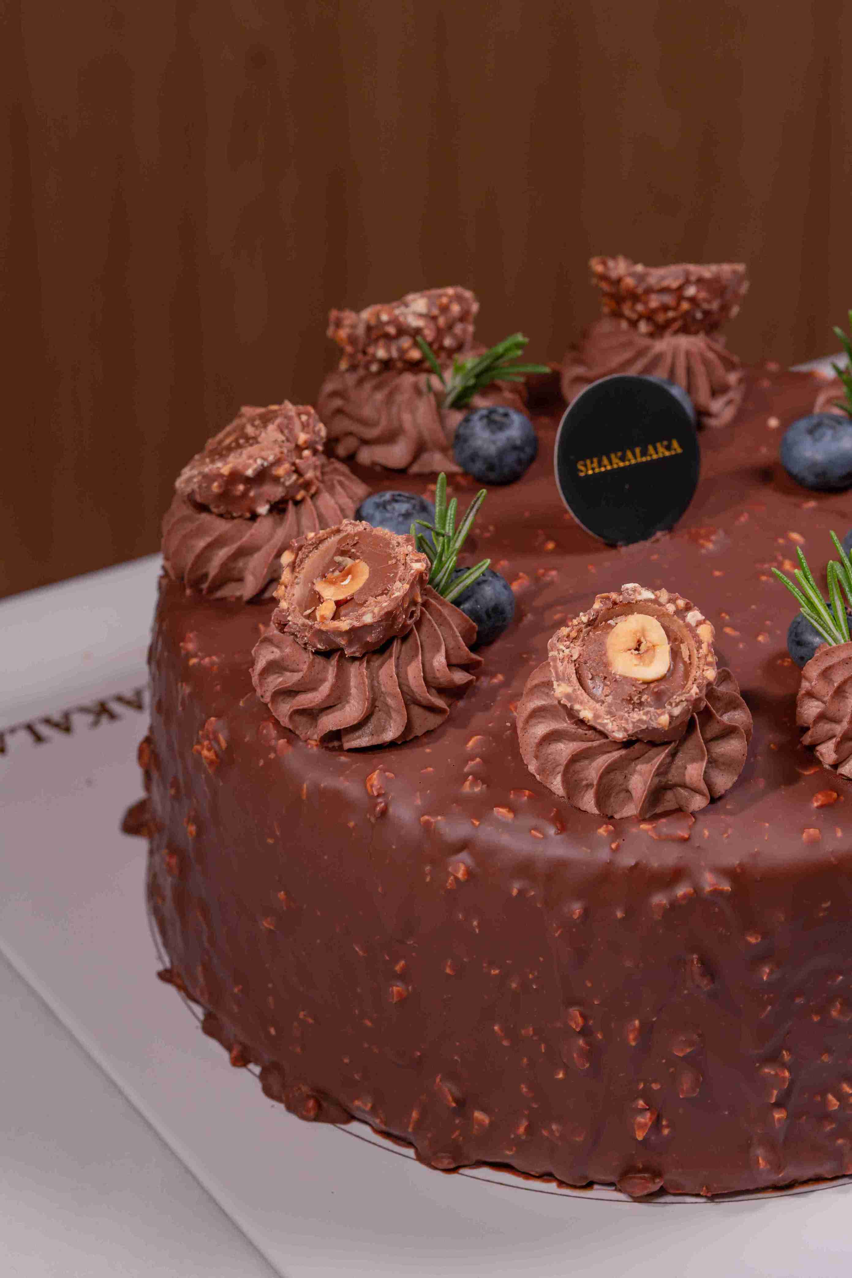 Ferrero Chocolate Cake