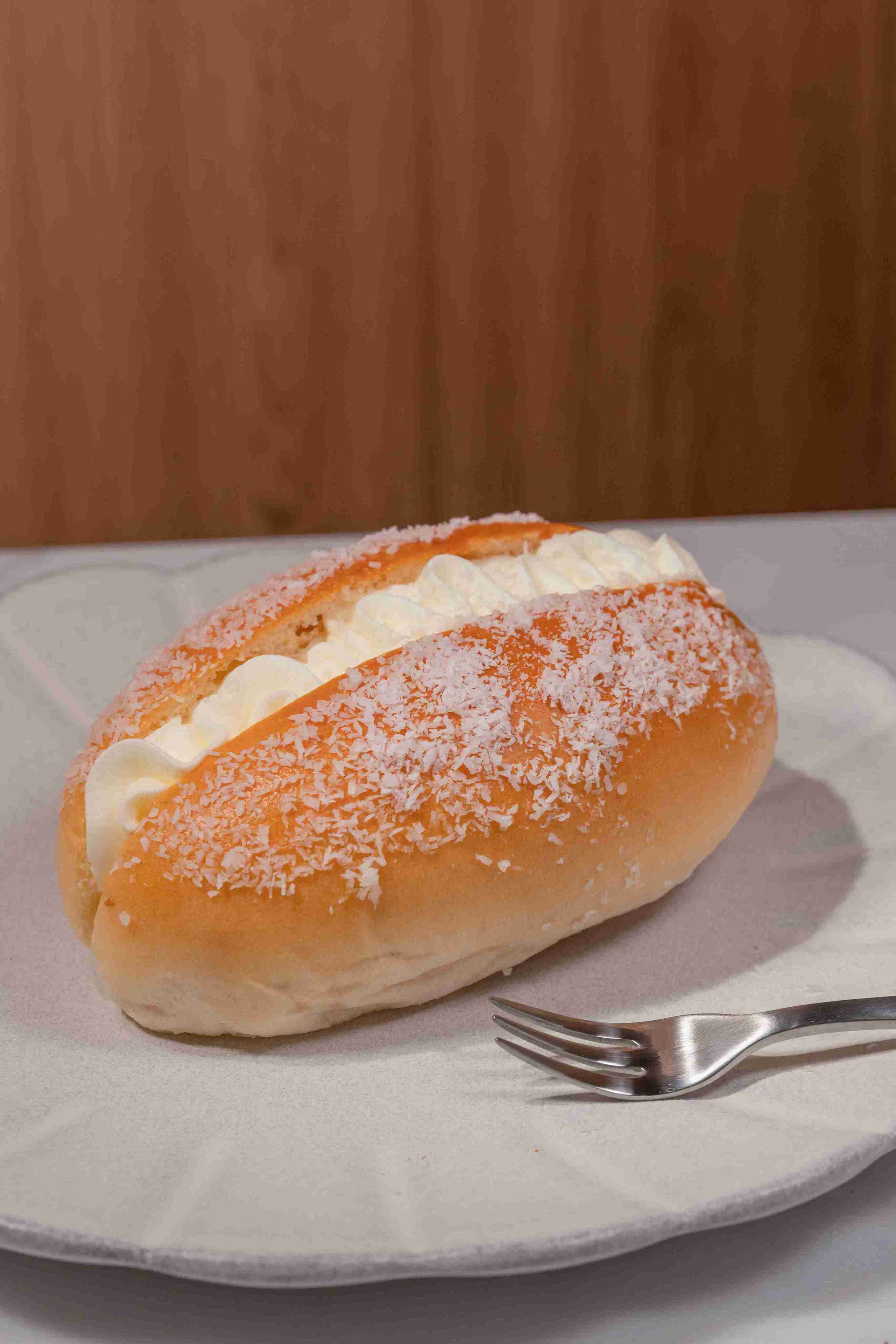 Coconut Cream Bread