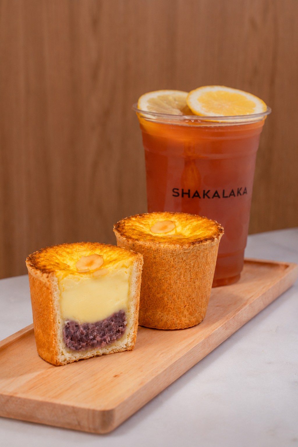 Taro Mochi Pudding Egg Tart